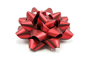 Image showing red bow