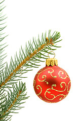 Image showing part of Christmas tree