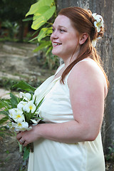 Image showing Happy bride