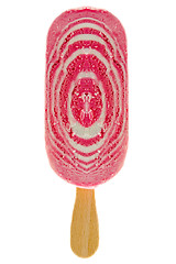 Image showing Strawberry ice cream