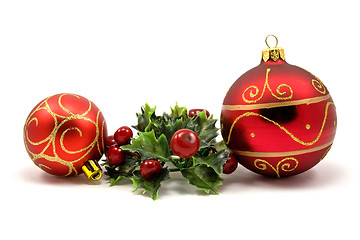 Image showing winter holiday decoration 