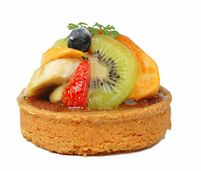 Image showing Fruits tart