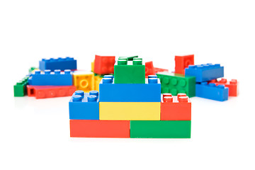 Image showing colorful plastic toys 