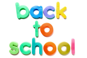 Image showing Back to school