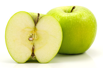 Image showing green fresh apples