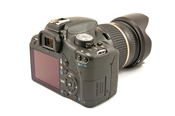 Image showing rear view of photocamera