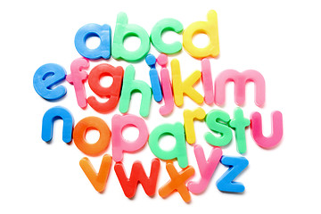 Image showing alphabet letters