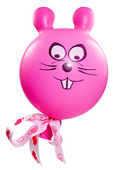 Image showing balloon with a bunny face