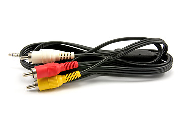 Image showing Audio visual cables