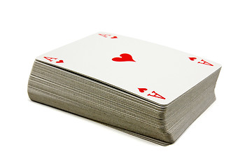 Image showing deck of cards