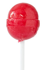 Image showing Red lollipop