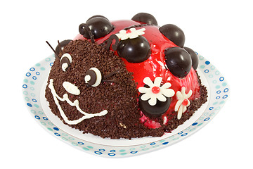 Image showing Ladybird cake 