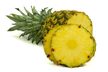 Image showing  pineapple  on a white background