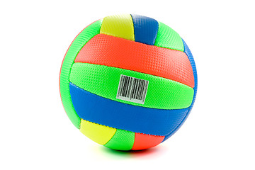 Image showing color volleyball ball