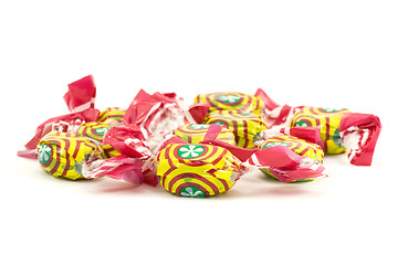 Image showing colorful caramel sweets