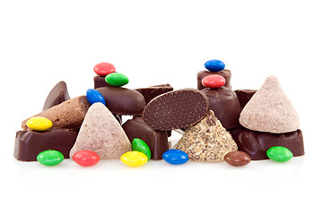 Image showing pile of various sweets