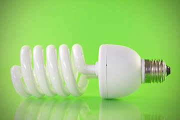 Image showing Energy efficient light bulb 