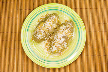 Image showing plate with potato dumplings