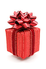 Image showing gift box with bow