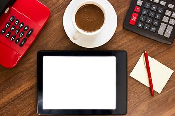 Image showing Office desk 