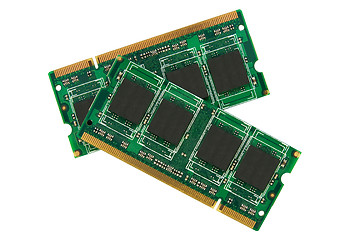 Image showing two computer memory modules