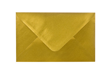 Image showing golden envelope