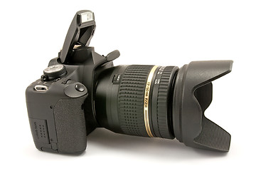 Image showing digital black photocamera