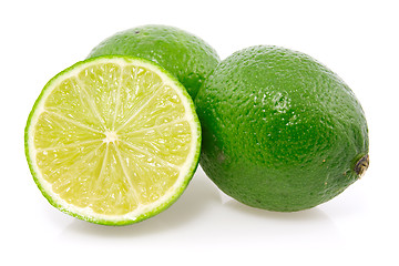 Image showing fresh green lemon fruits