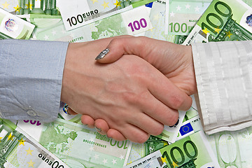 Image showing Eurozone deal concept