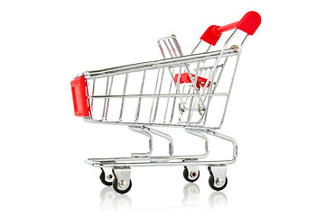 Image showing empty shopping cart