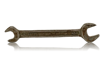 Image showing rusty spanner