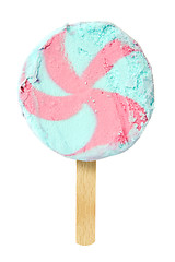 Image showing fruity ice cream on the stick