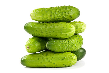 Image showing cucumbers