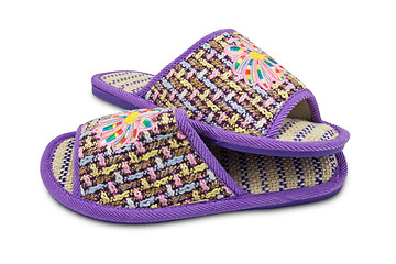 Image showing female house slippers 