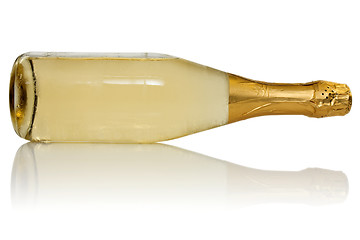 Image showing Bottle of champagne