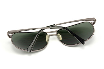 Image showing black stylish sunglasses