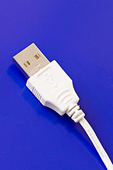 Image showing white USB connection cable
