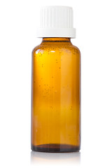 Image showing Bottle of syrup medication