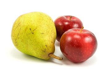 Image showing pear and apples