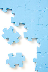 Image showing Puzzle background 