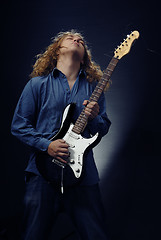 Image showing Rock guitarist