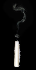 Image showing question smoke