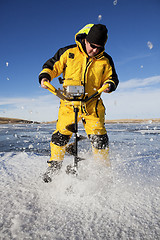 Image showing Drilling a Hole