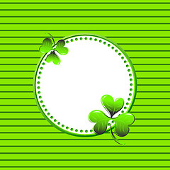 Image showing Frame for St. Patrick's Day