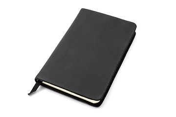 Image showing Black notebook