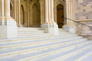 Image showing Cathedral entrance

