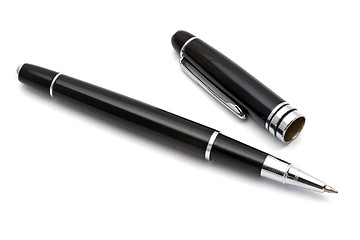 Image showing Black Ballpoint Pen 