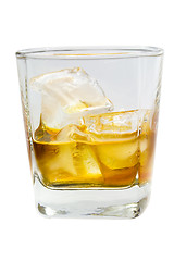 Image showing Whiskey on the rocks

