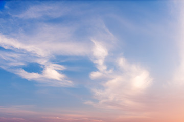 Image showing dramatic colorful sunset on the beach of the ??Japanese sea,