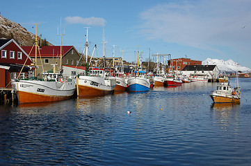 Image showing Fishing boats